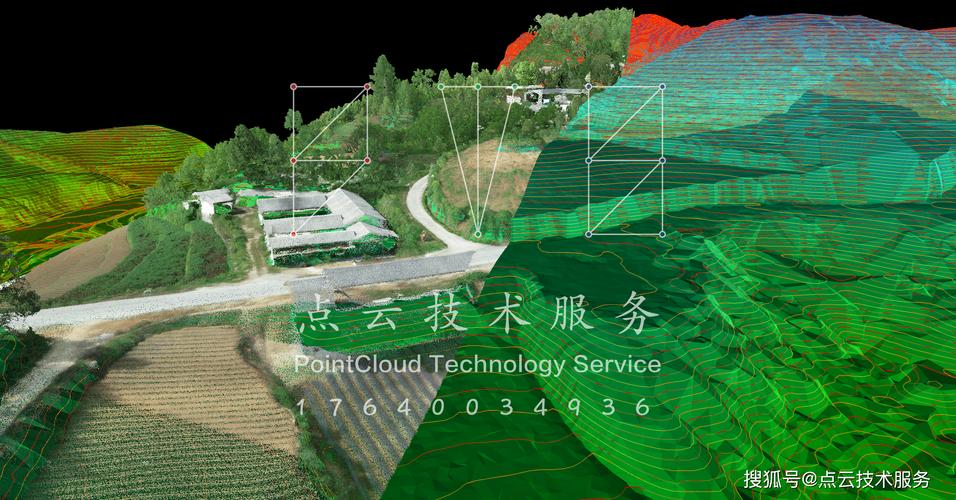 机载LiDAR与无人机倾斜摄影点云数据处理服务 生成等高线及建立DEM